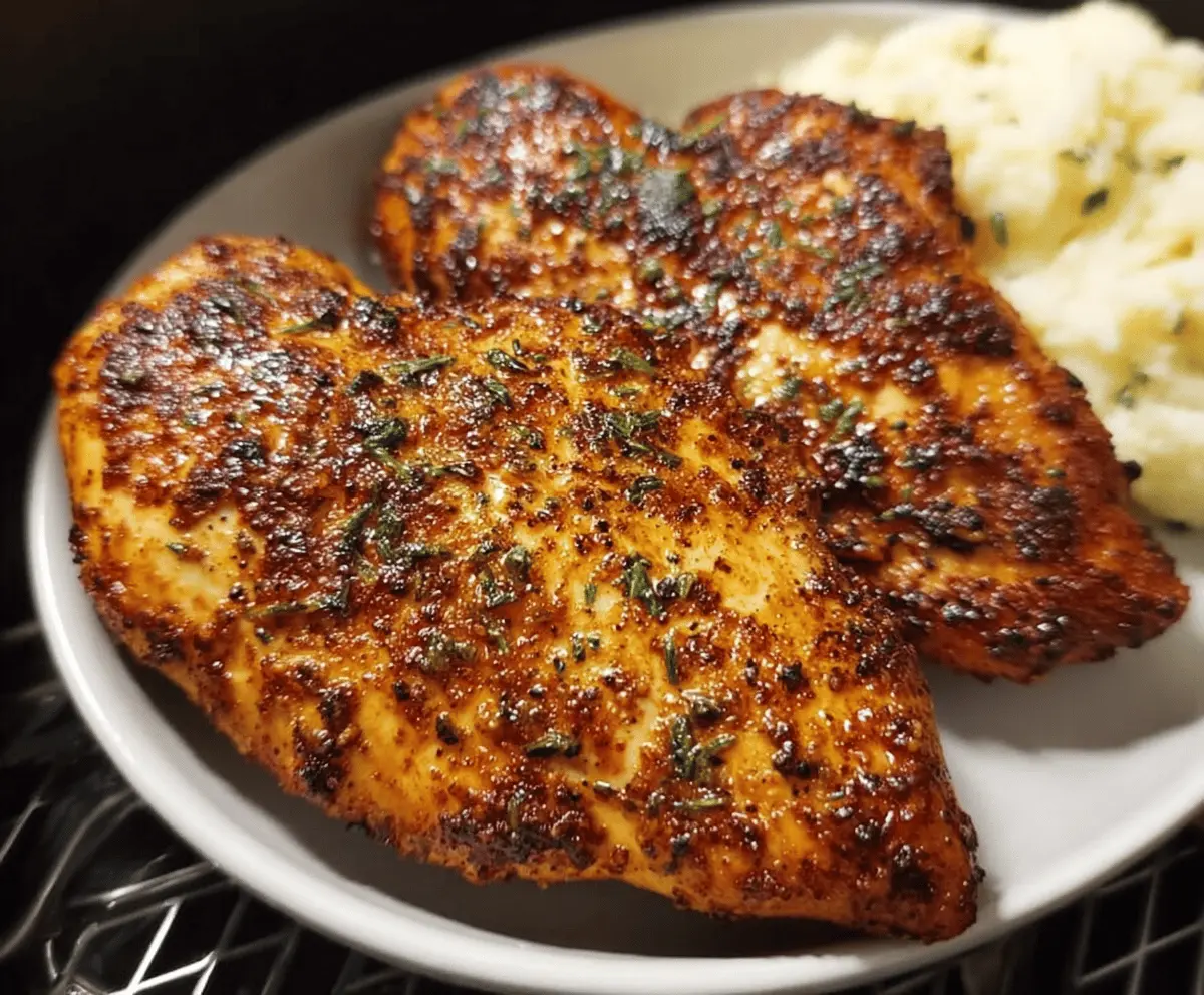 Juicy Air Fryer Chicken Breasts Recipe