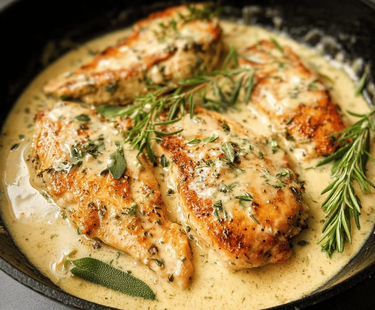Creamy Herb Chicken Recipe for Easy Dinner