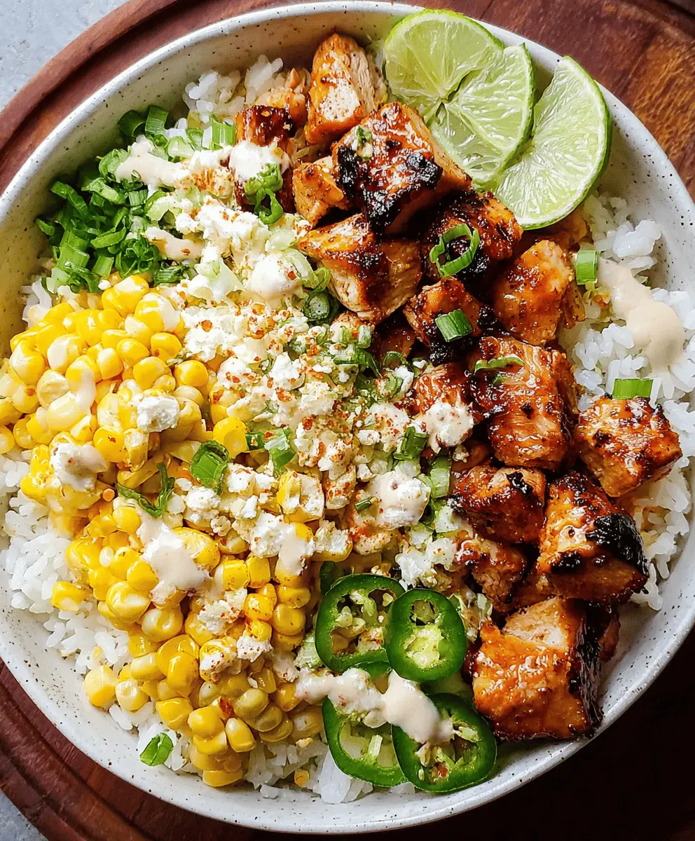 Easy Street Corn Chicken Rice Bowl Recipe