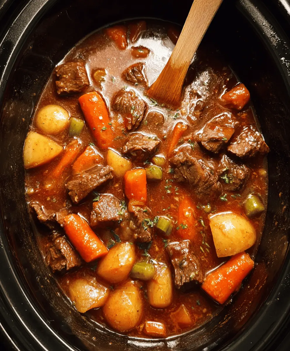 Easy Crock Pot Beef Stew Recipe for Cozy Dinners