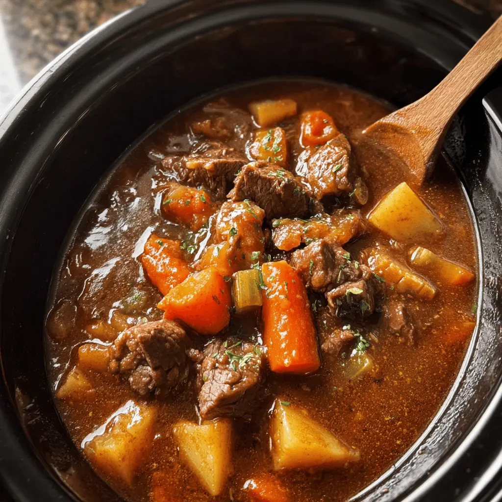 Easy Crock Pot Beef Stew Recipe for Cozy Dinners