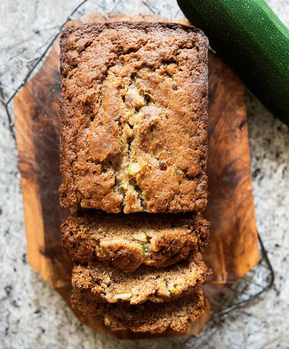 Moist Apple Zucchini Bread Recipe