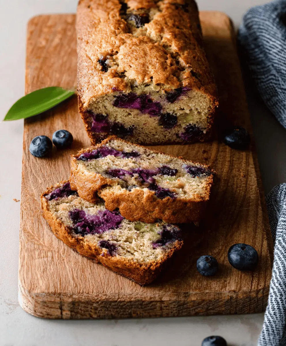 Moist Blueberry Zucchini Bread Recipe