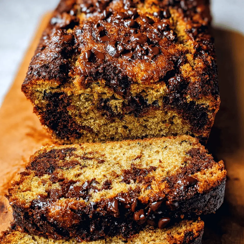 Moist Chocolate Chip Zucchini Bread Recipe