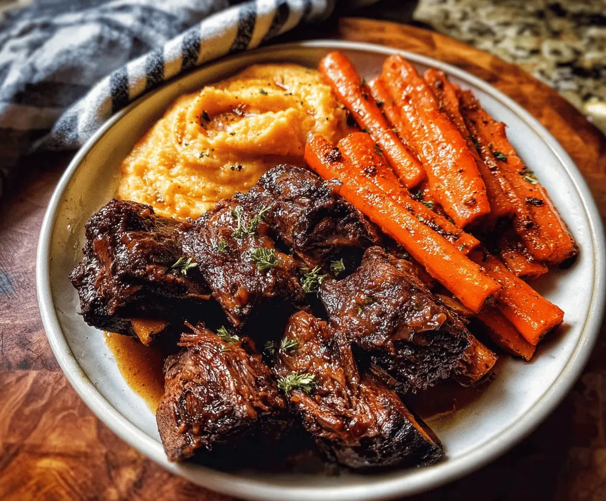 Super Tender Slow Cooker Beef Short Ribs Recipe