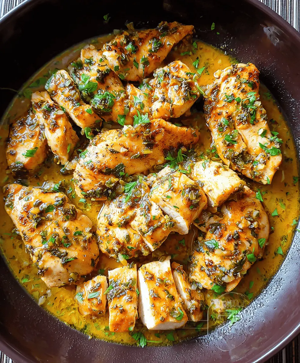 Easy Garlic Butter Chicken Dinner Recipe
