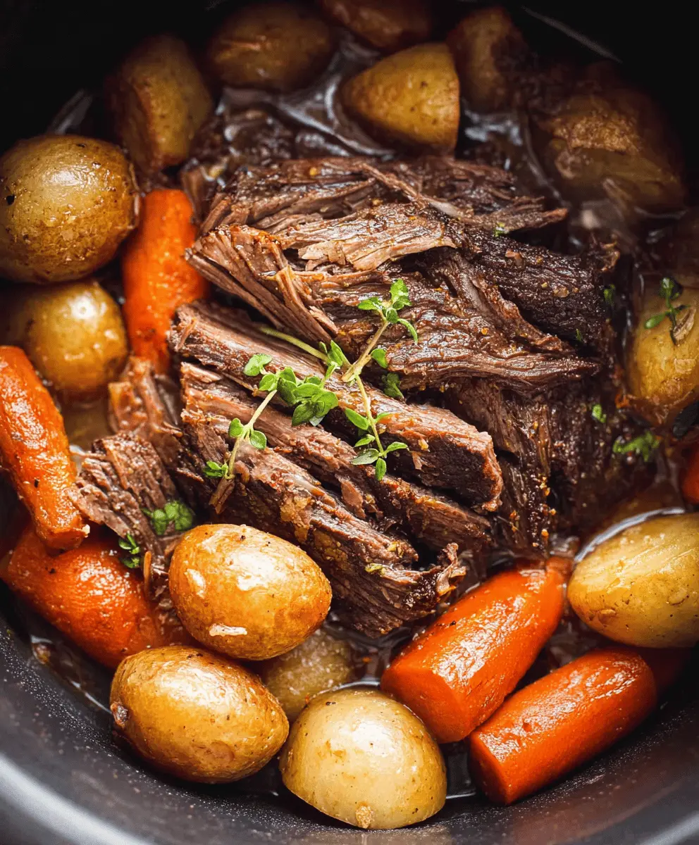 Easy Instant Pot Pot Roast Recipe