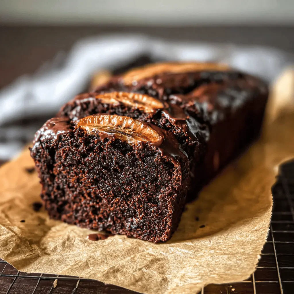 Moist Chocolate Espresso Banana Bread Recipe