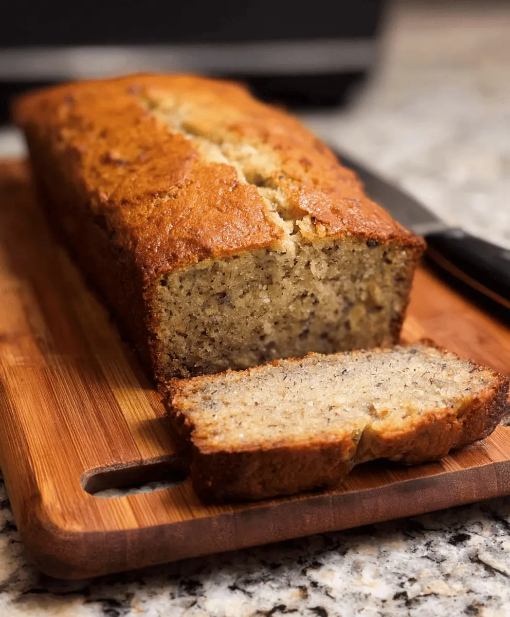 Moist Buttermilk Banana Bread Recipe