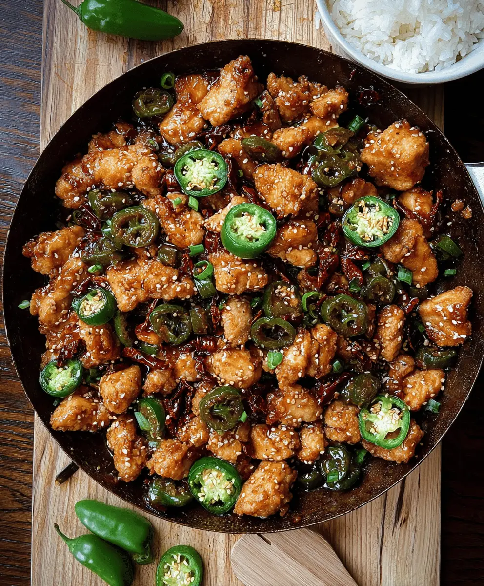 Easy Spicy Jalapeño Chicken Recipe