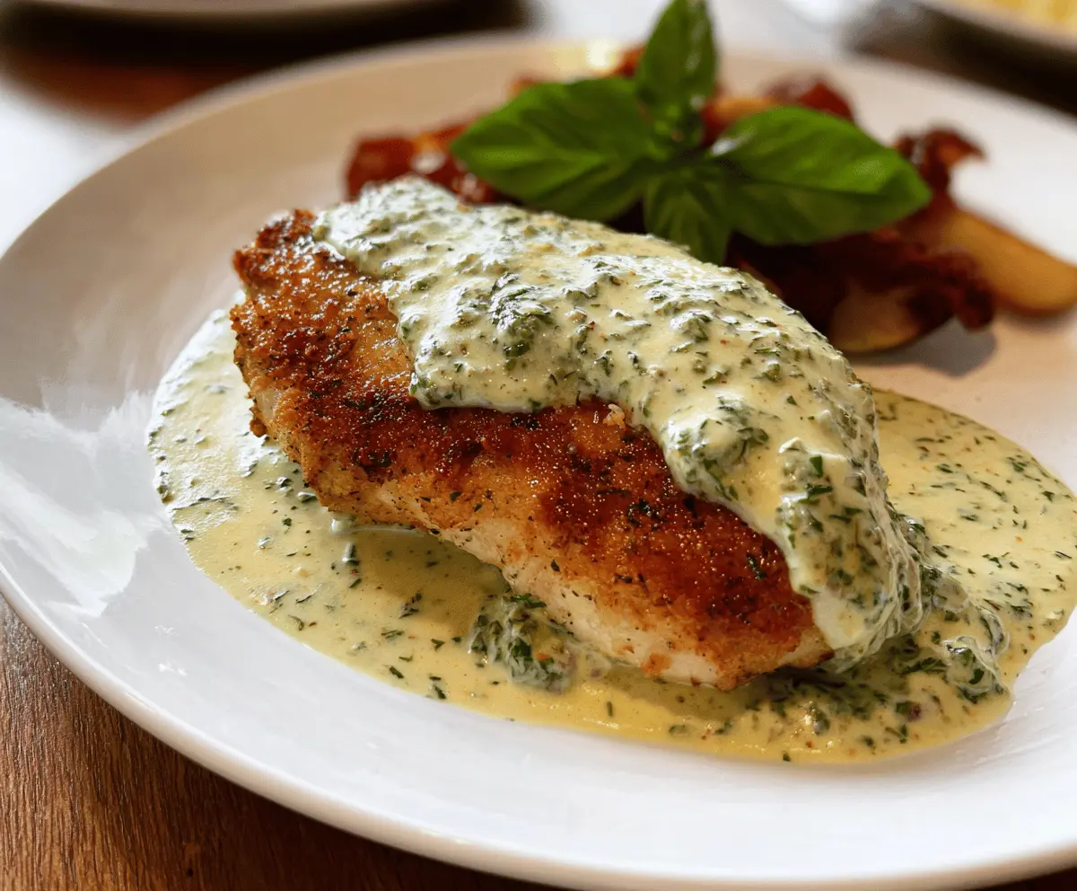 Creamy Basil Chicken Recipe for Dinner