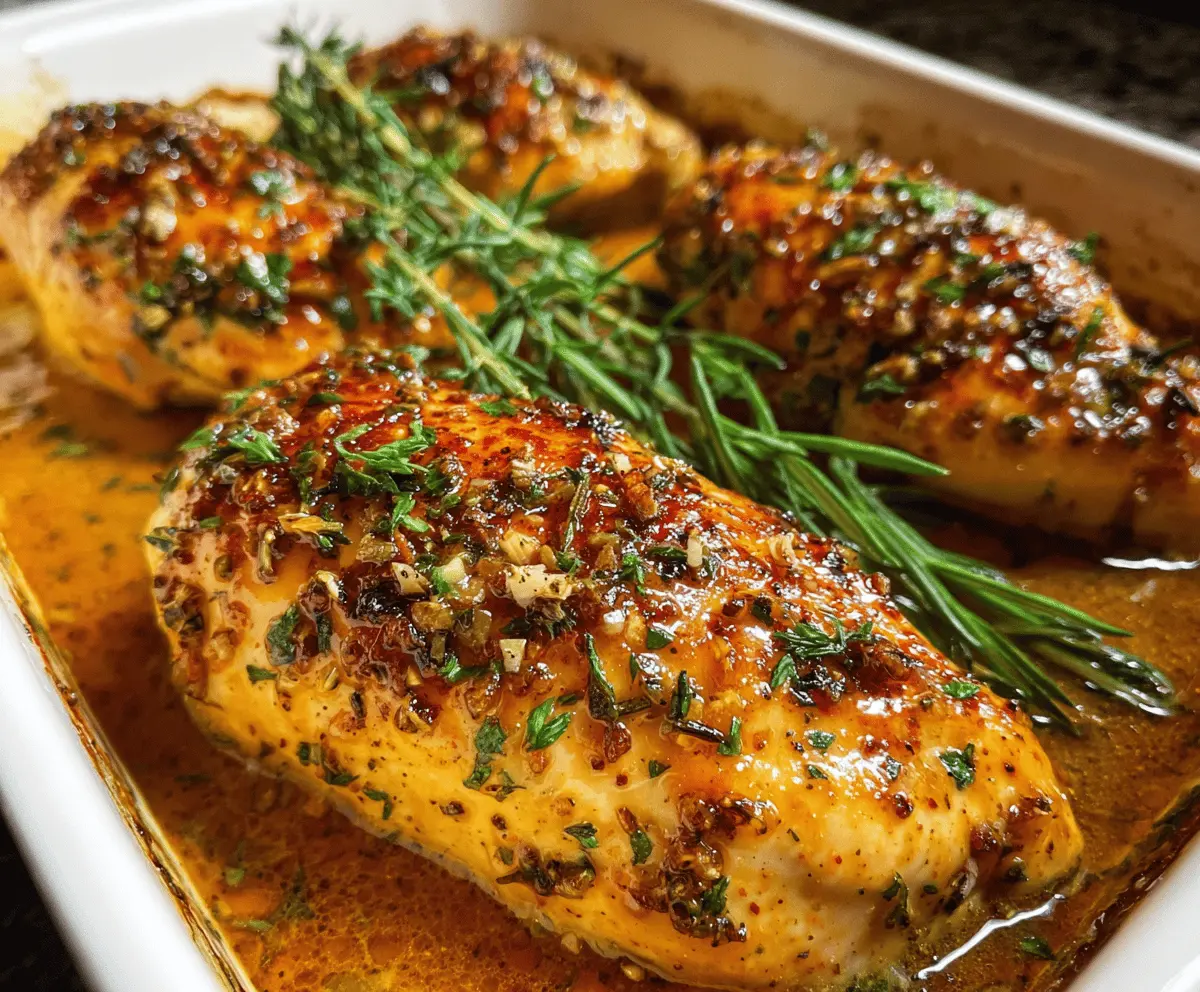 Easy Baked Honey Dijon Chicken Recipe
