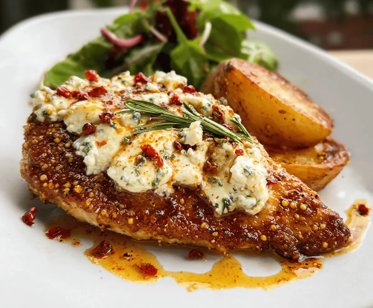 Easy Hot Honey Feta Chicken Recipe