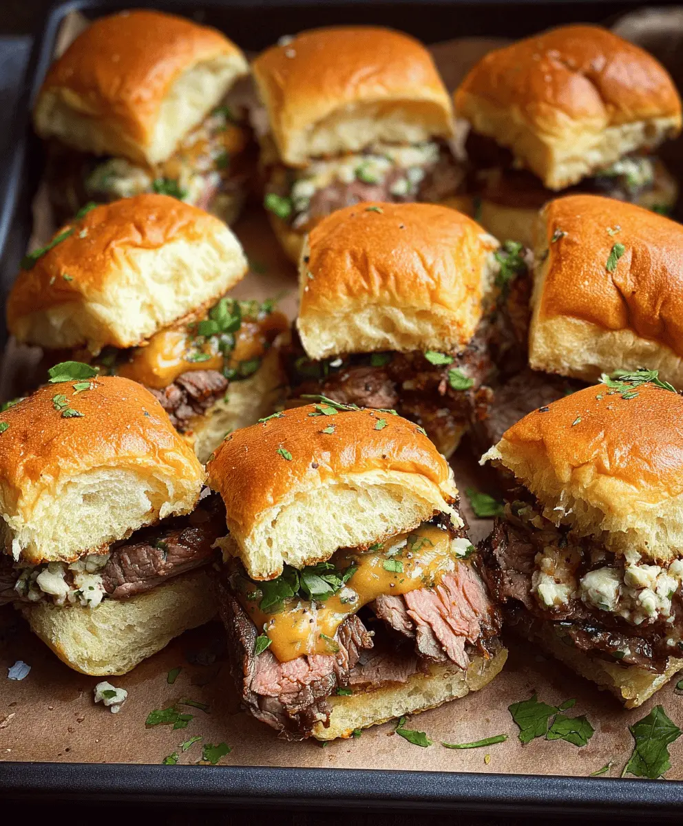 Savory Cowboy Butter Steak Sliders Recipe