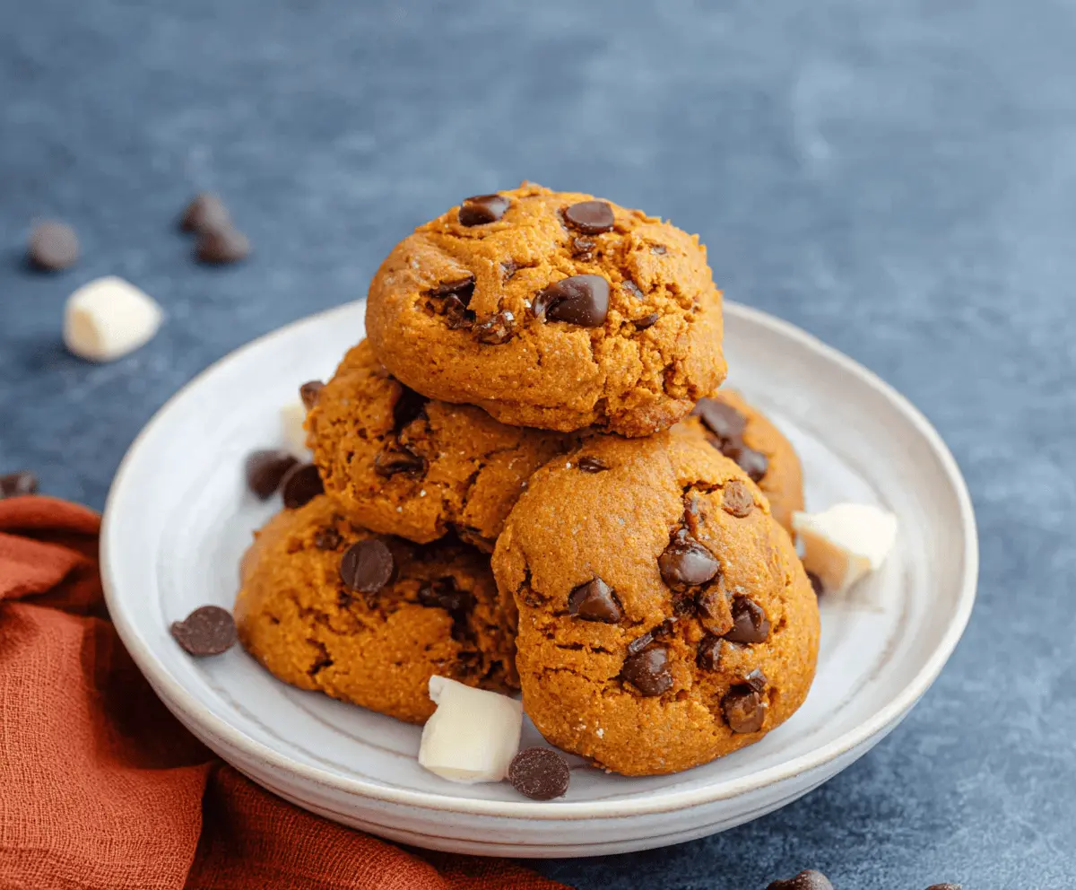 Air Fryer Pumpkin Cookies