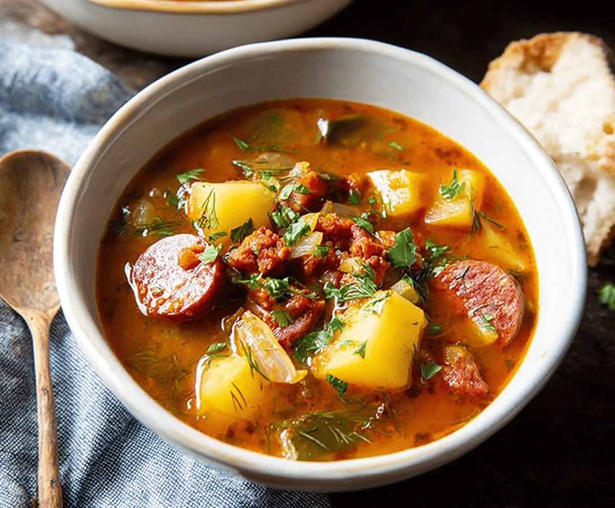 Chorizo And Potato Soup