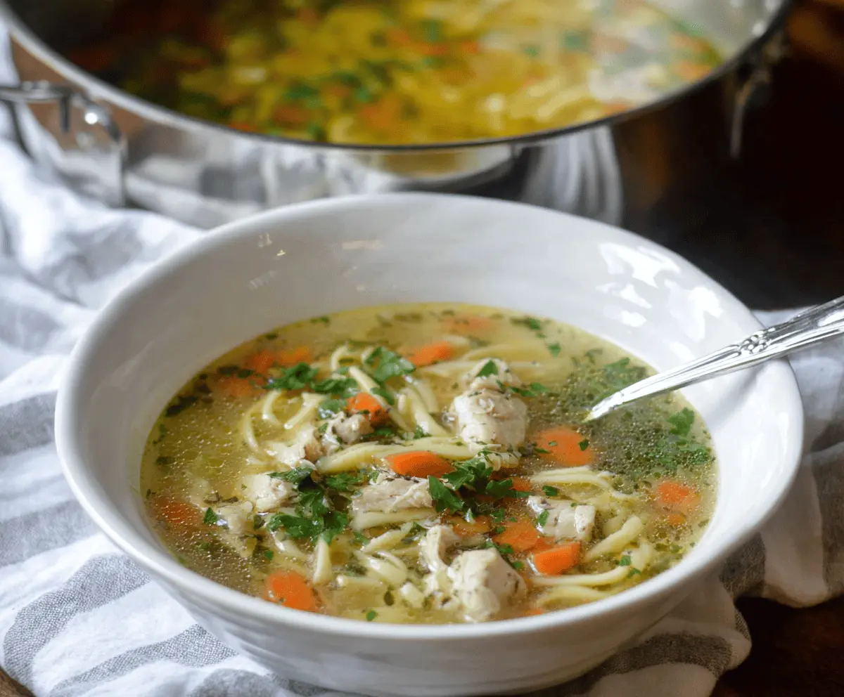 Gluten-Free Chicken Noodle Soup