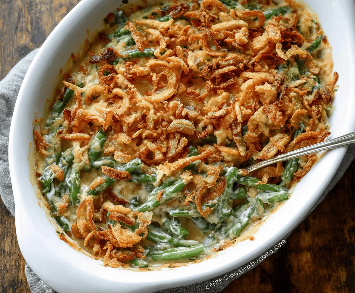 Green Bean Casserole