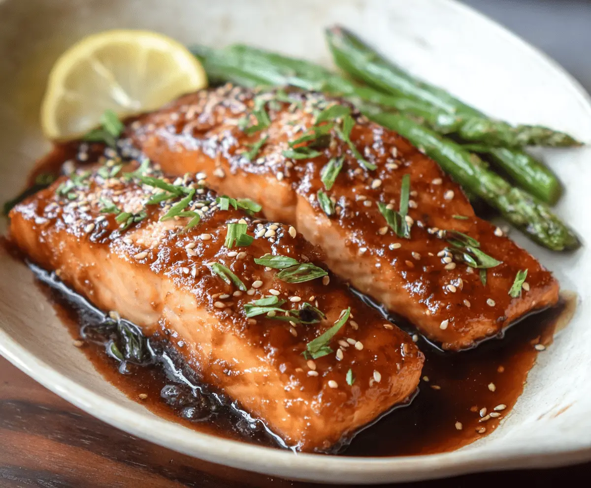 Maple Glazed Salmon