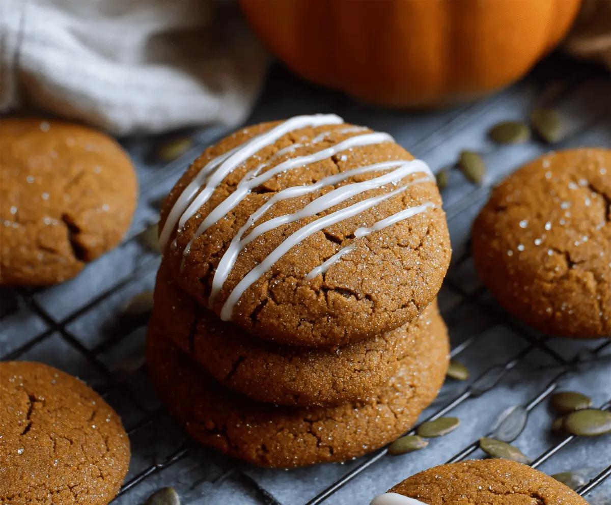 Pumpkin Molasses Cookies