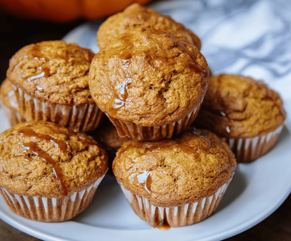 Pumpkin Pancake Muffins