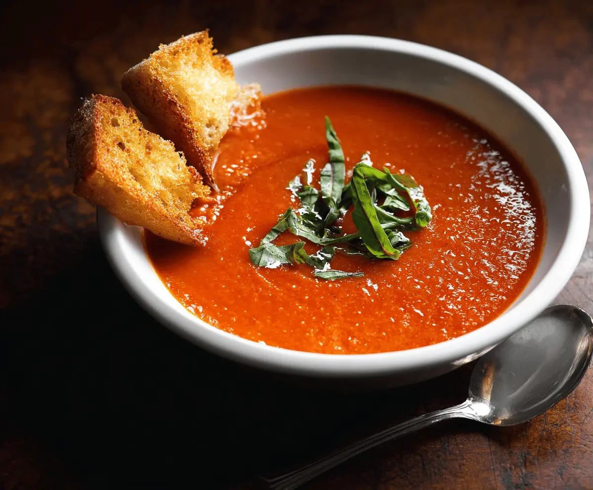 Red Pepper Tomato Soup