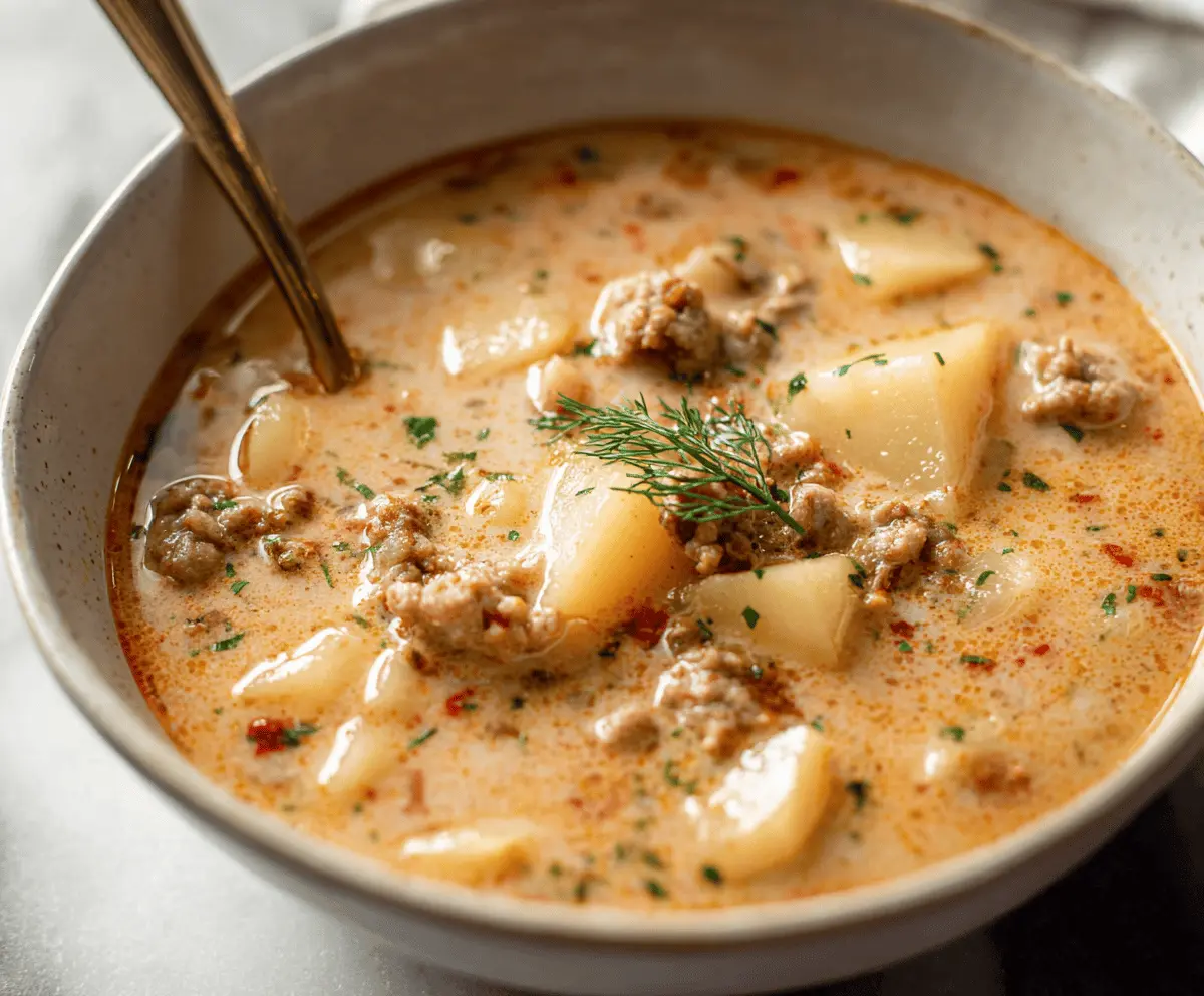 Sausage Potato Soup