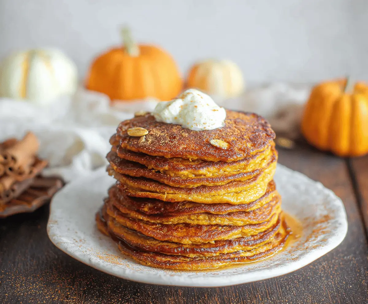 Sourdough Pumpkin Pancakes