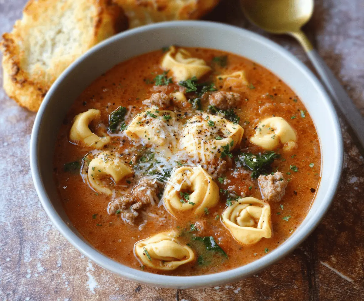 Tortellini Soup