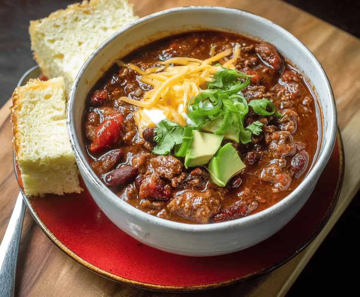 Venison Chili