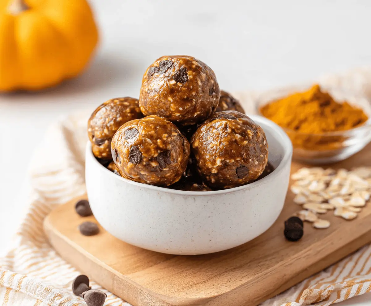 Espresso Pumpkin Protein Balls