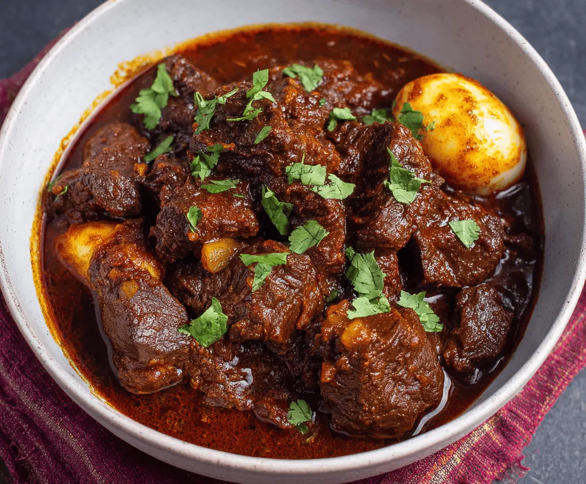 Ethiopian Beef Stew